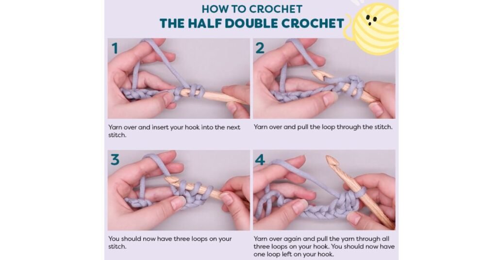 how to crochet half double crochet pattern how to crochet